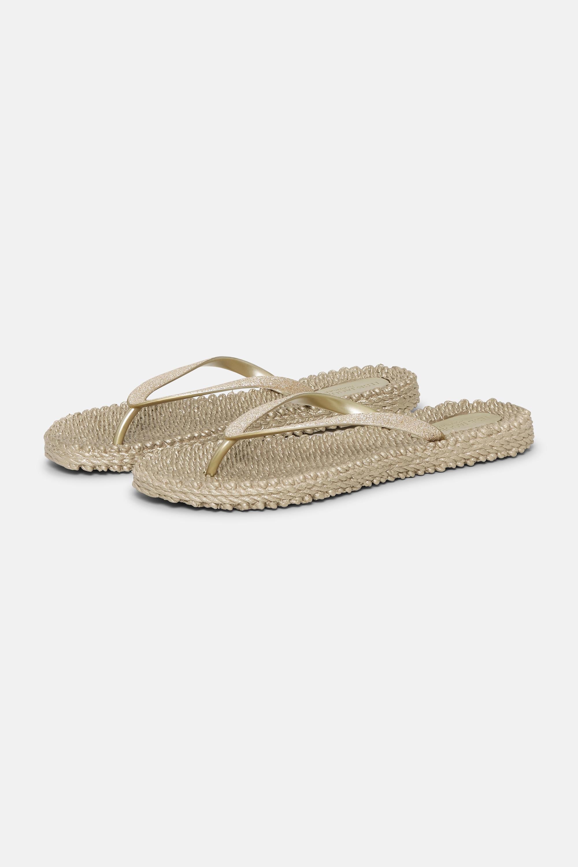 Chanclas Glitter - Platin